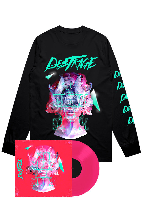 SO MUCH. too much. LP (Neon Magenta) + Long Sleeve Tee