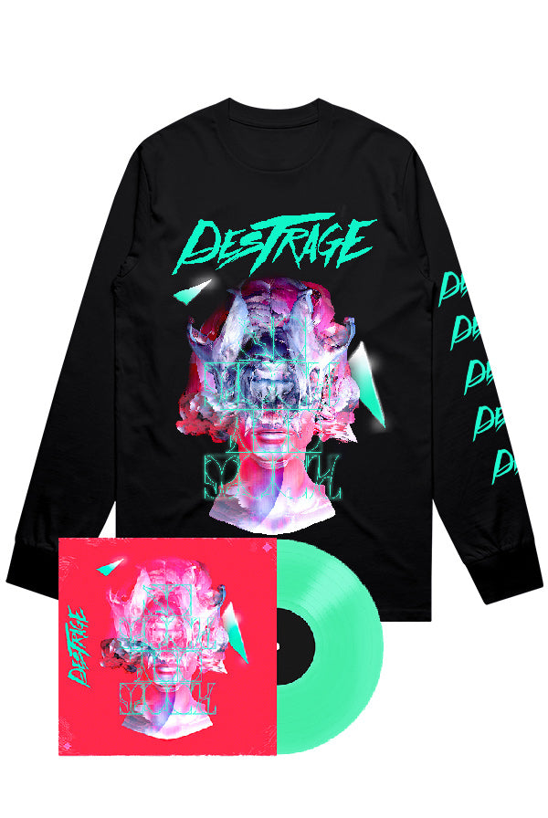 SO MUCH. too much. LP (Aqua) + Long Sleeve Tee