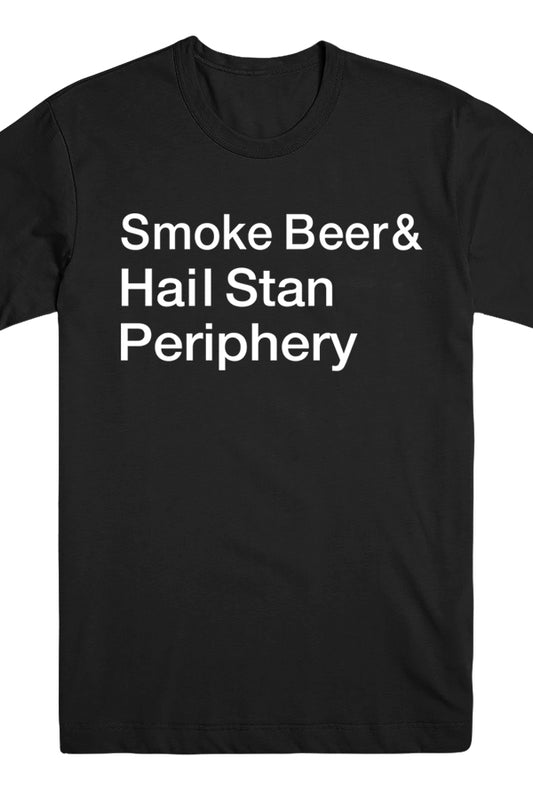 Smoke Beer Tee (Black)