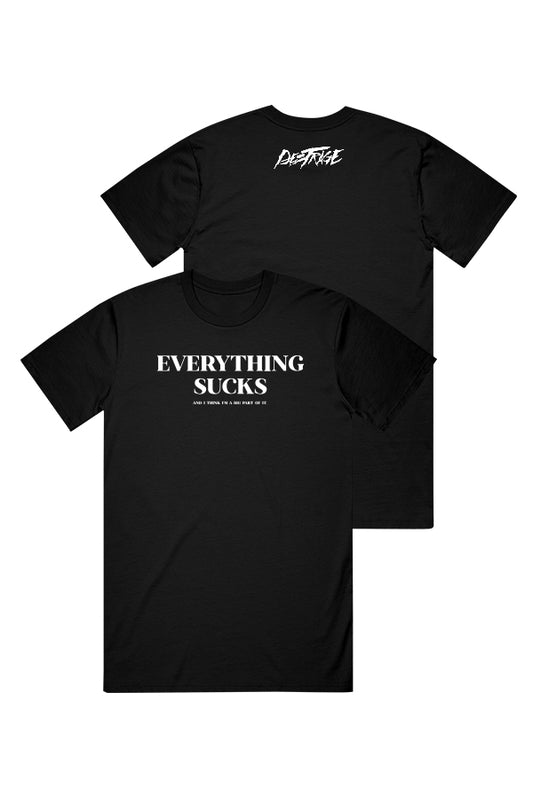 Everything Sucks Tee (Black)