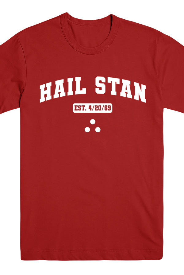 Hail Stan Athletic Tee (Red)